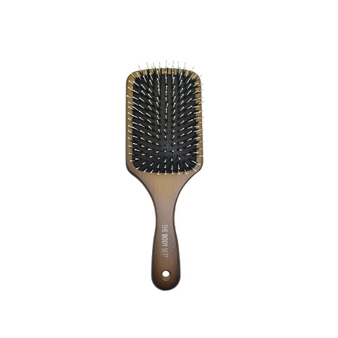 The Body Set Big Wooden Hair Brush 3113