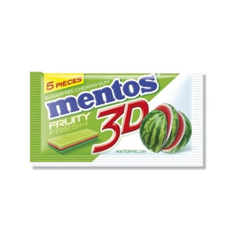 Mentos 3D Gum 5 Pieces