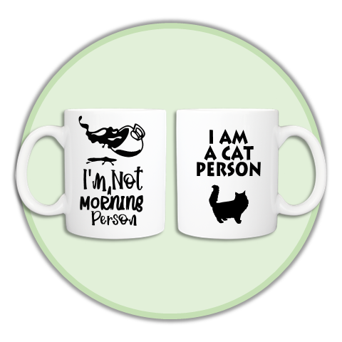 "I'm a Cat Person" Mug