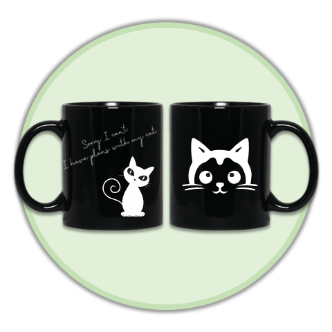 "I Have Plans With My Cat" Mug