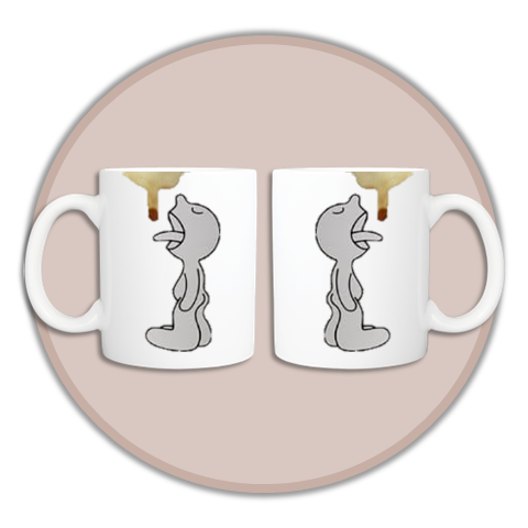 "Licking Coffee Drops" Mug