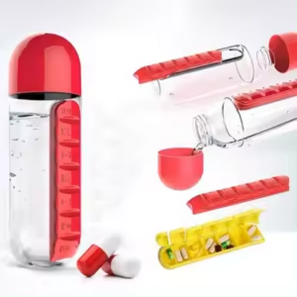 Pill Water Bottle Organizer