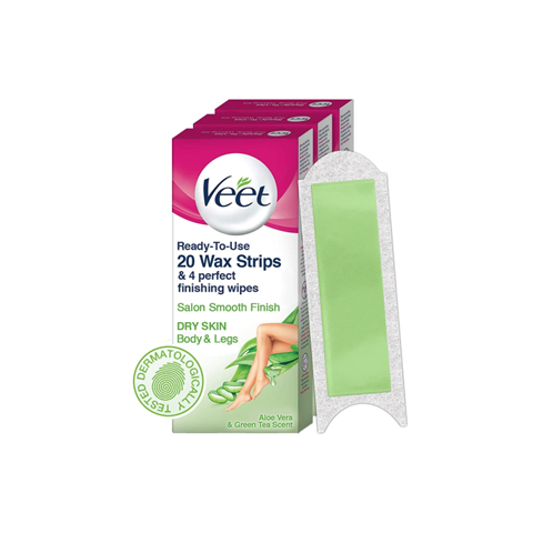 Veet 20 Strips Aloe Vera Dry Skin